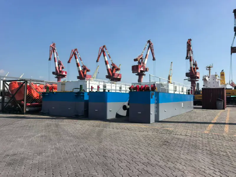 Haiding Shipbuilding stelt de exportorder veilig van milieuvriendelijke hybride baggerschepen voor een Afrikaans infrastructuurproject Haiding Shipbuilding stelt de exportorder veilig van milieuvriendelijke hybride baggerschepen voor een Afrikaans infrastructuurproject