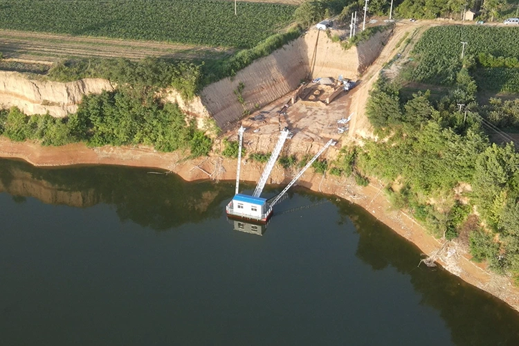 Pompstation voor rivierwaterinlaat